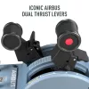 Thrustmaster TCA Quadrant Airbus Edition musta, sininen Flight Sim PC