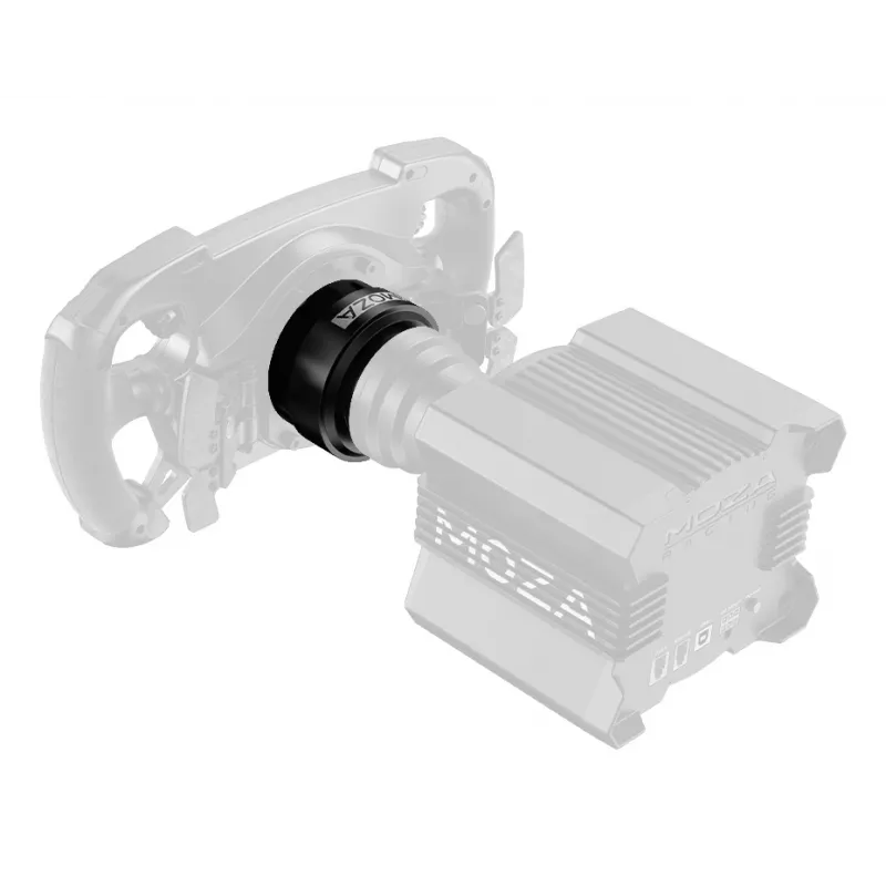 MOZA Racing RS07 pikairrotin, musta