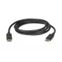 ATEN 2L-7D03DP DisplayPort-kaapeli 3 m musta