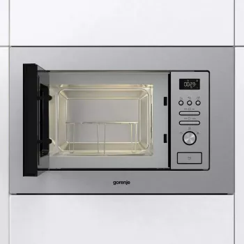 Gorenje BM201AG1X ruostumaton teräs grillimikroaaltouuni kalusteisiin asennettava 20 L 800 W