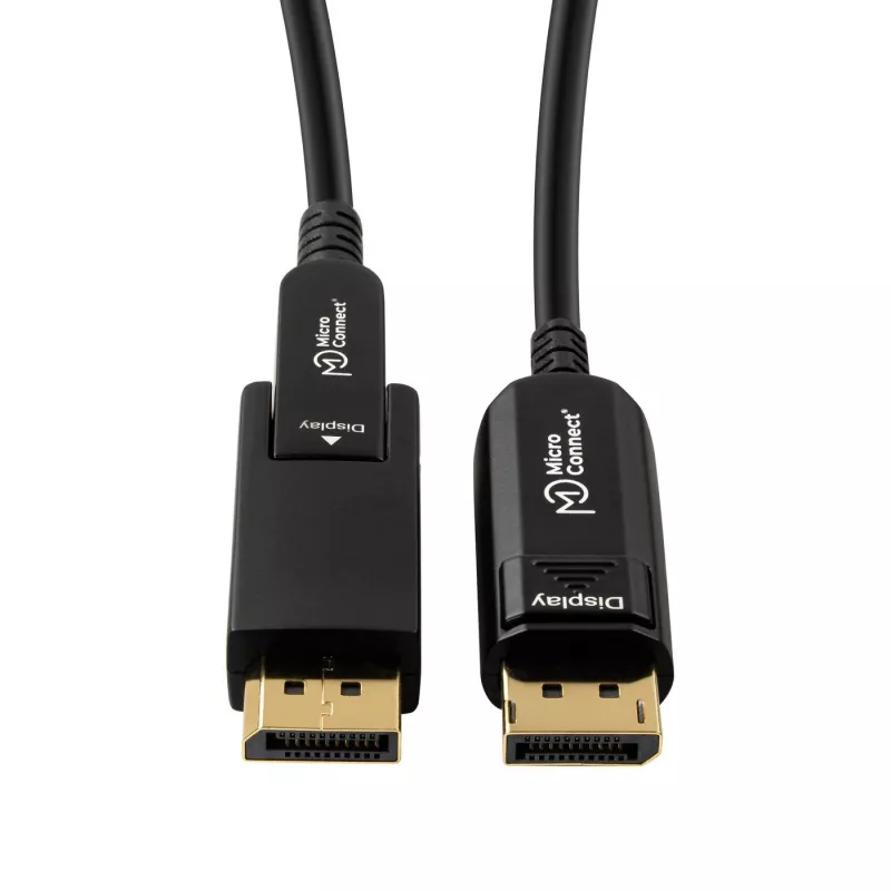 Microconnect DP-MMG-1500MBV1.4OP DisplayPort-kaapeli 15 m musta