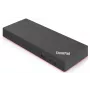 Lenovo 40AN0135DK kannettavan telakointiasema/porttireplikaattori johdollinen Thunderbolt 3 musta