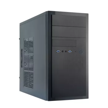 Chieftec HT-01B-OP tietokonekotelo Mini Tower musta