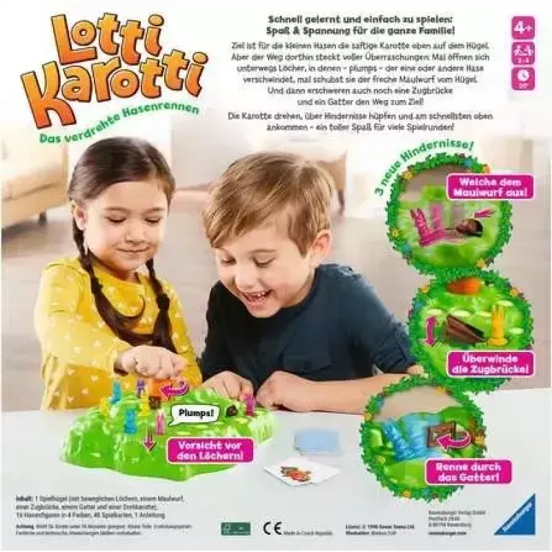 Lautapeli Ravensburger 22343 perhepeli 4-vuotiaille