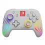 PDP Afterglow Wave White USB-peliohjain analoginen / digitaalinen Nintendo Switch, Nintendo Switch Lite, Nintendo Switch OLED