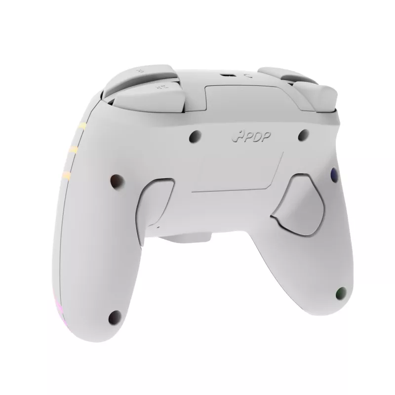 PDP Afterglow Wave White USB-peliohjain analoginen / digitaalinen Nintendo Switch, Nintendo Switch Lite, Nintendo Switch OLED