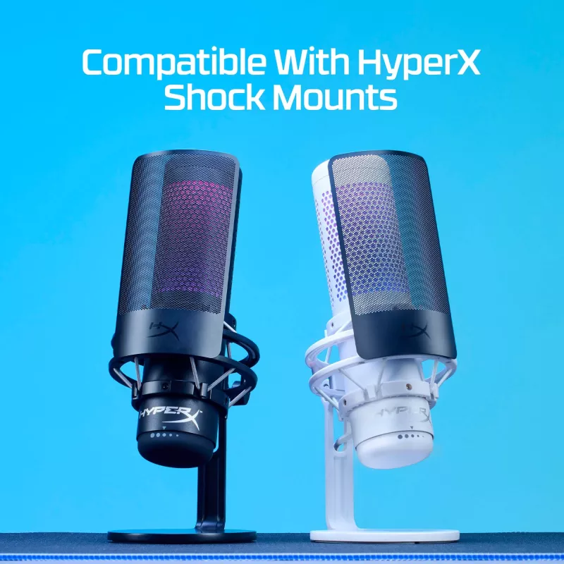 HyperX Shield 6X256AA mikrofonin popsuodatin, joustava joutsenkaula, musta