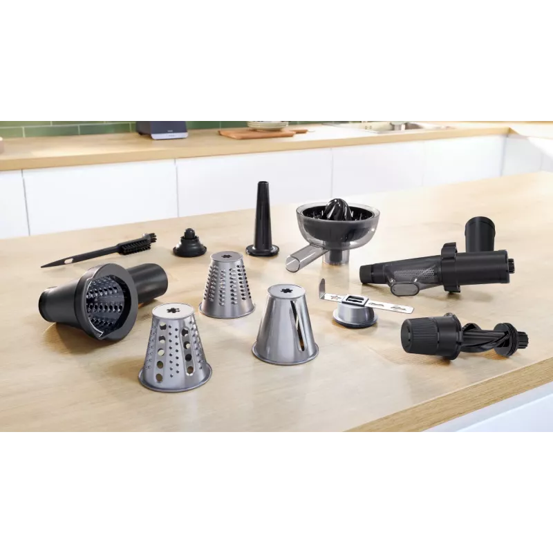 Bosch Serie 6 lihamylly 2100 W musta, hopea