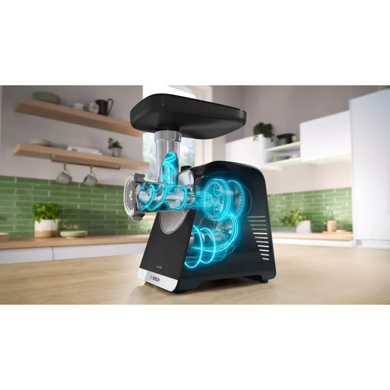 Bosch Serie 6 lihamylly 2100 W musta, hopea