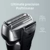 Braun Series 8 8517s parranajokone – märkä ja kuiva, hopea