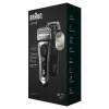 Braun Series 8 8517s parranajokone – märkä ja kuiva, hopea