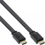 InLine HDMI kaapeli High Speed Ethernetillä kullattu musta 5m