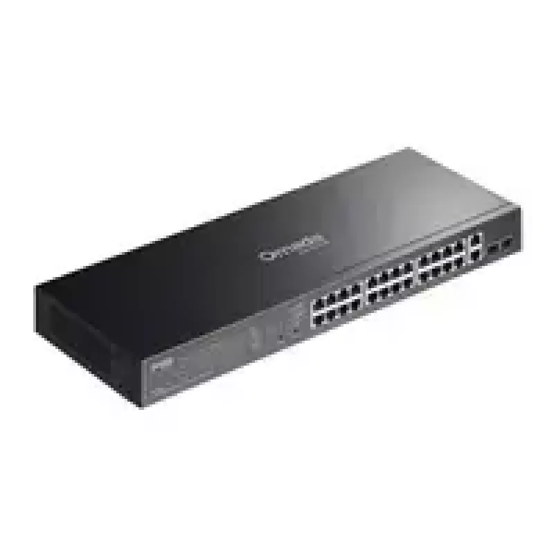 Kytkin TP-LINK OMADA ES228GP 26x GbE 24x PoE+ – hallittava, Rackmount, malli ES228GP