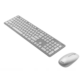 ASUS W5000 langaton hiiri- ja näppäimistösarja näppäimistö ja hiiri sisältyvät yleispätevä RF langaton valkoinen
