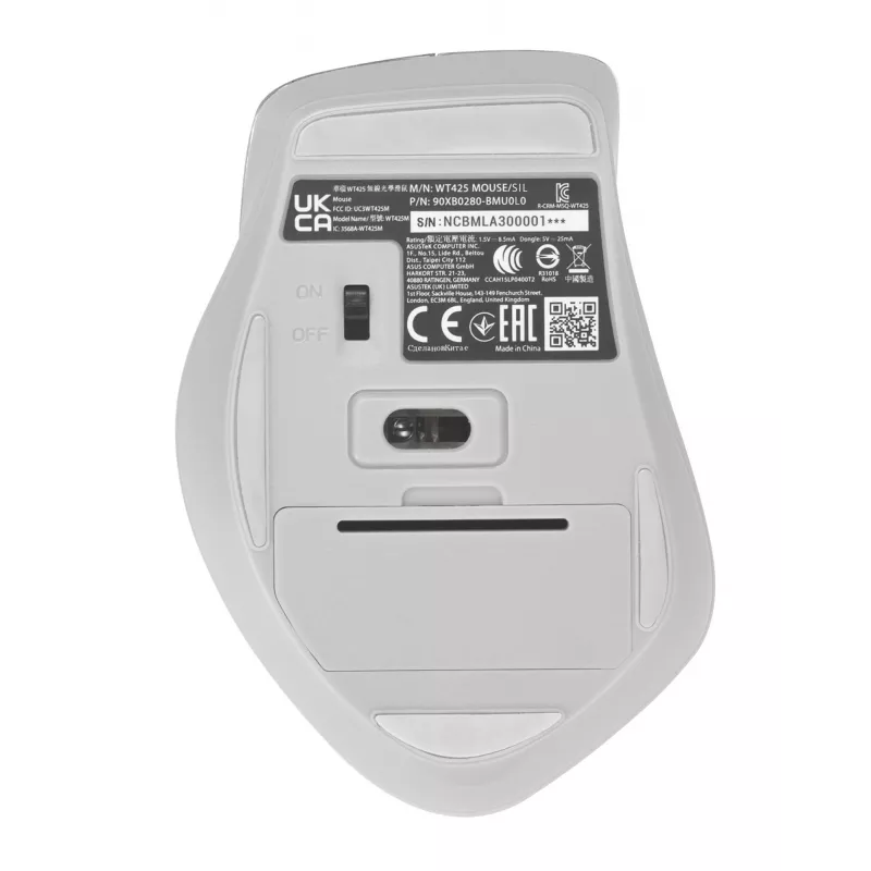 ASUS WT425 hiiri toimisto oikeakätinen RF langaton optinen 1600 DPI