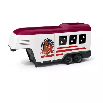 schleich Lakeside Truck perävaunulla, eläin, hevoset, 5 vuotta, monivärinen