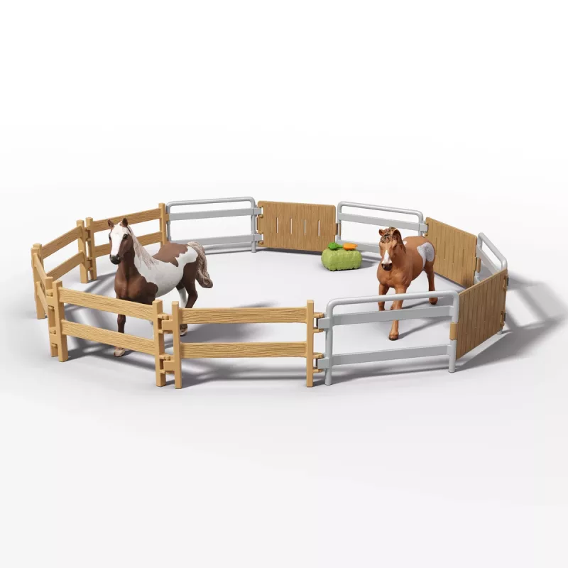 schleich Lakeside Truck perävaunulla, eläin, hevoset, 5 vuotta, monivärinen