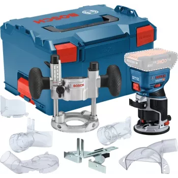 Bosch GKF 18V-8 akkureunajyrsin — 18 V, 8 mm istukka
