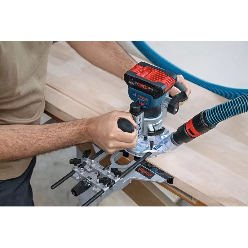 Bosch GKF 18V-8 akkureunajyrsin — 18 V, 8 mm istukka