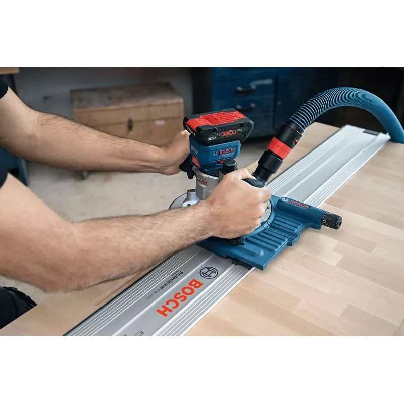 Bosch GKF 18V-8 akkureunajyrsin — 18 V, 8 mm istukka