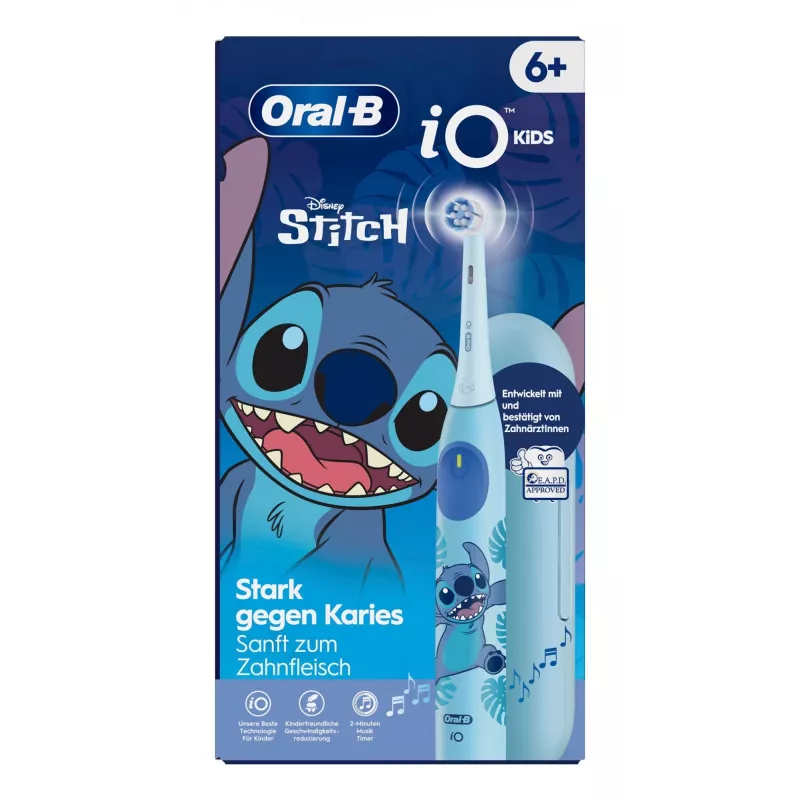 Oral-B iO Kids Stitch pyörivä lasten hammasharja sininen