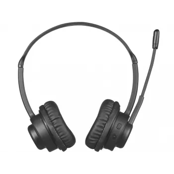 Sandberg langaton headset ANC+ENC, langaton, musiikki/arkikäyttö, 20–20000 Hz, 230 g, headset, musta