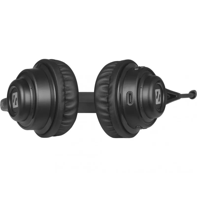 Sandberg langaton headset ANC+ENC, langaton, musiikki/arkikäyttö, 20–20000 Hz, 230 g, headset, musta