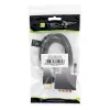 Techly videokaapeli HDMI–DVI-D M/M 3m ICOC HDMI-D-030, 3 m, HDMI, DVI-D, uros, uros, kulta