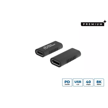 Microconnect USB3.2CFFA kaapelisovitin USB-C musta
