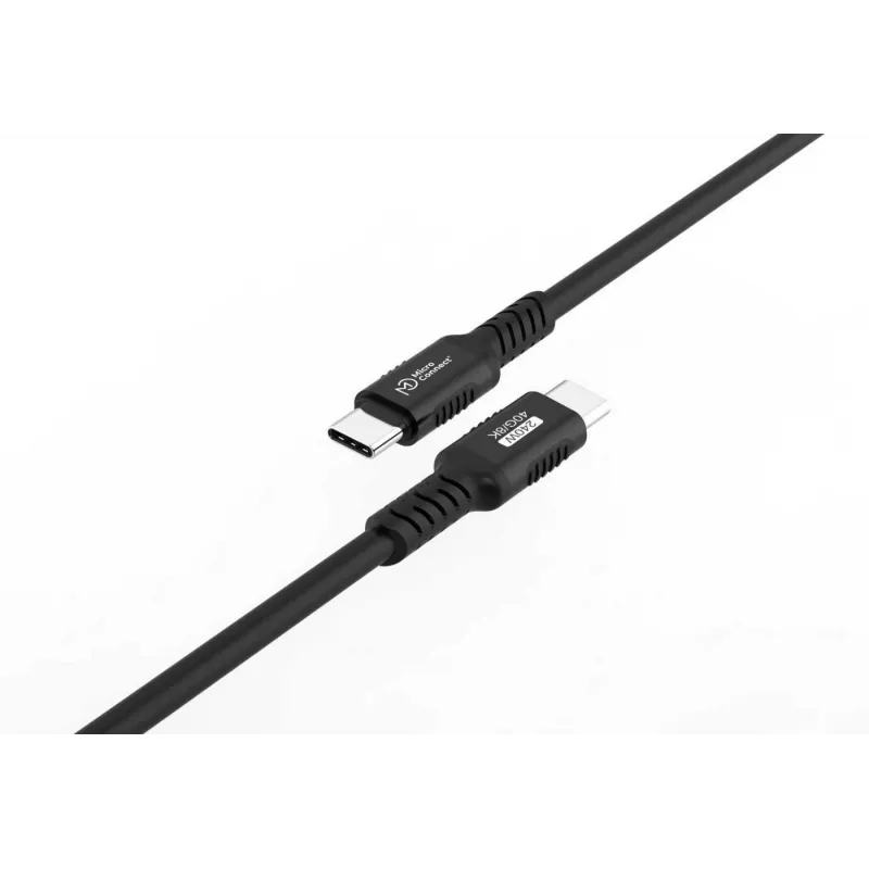 USB-kaapeli MicroConnect MC-USB4-CC40LQ-1.5 — USB Type-C - USB Type-C, 1,5 m