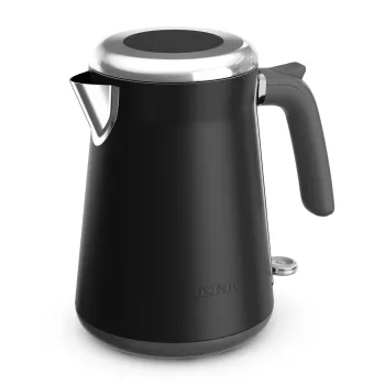Vedenkeitin Tefal KI6668E0 — 1,7 l, 2400 W, ruostumaton teräskotelo, musta