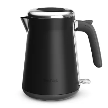 Vedenkeitin Tefal KI6668E0 — 1,7 l, 2400 W, ruostumaton teräskotelo, musta