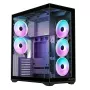 MODECOM Volcano SPACE XL ARGB Full-Tower-tietokonekotelo — Full Tower, E-ATX-tuki, karkaistu lasi, ARGB, jopa 440 mm GPU