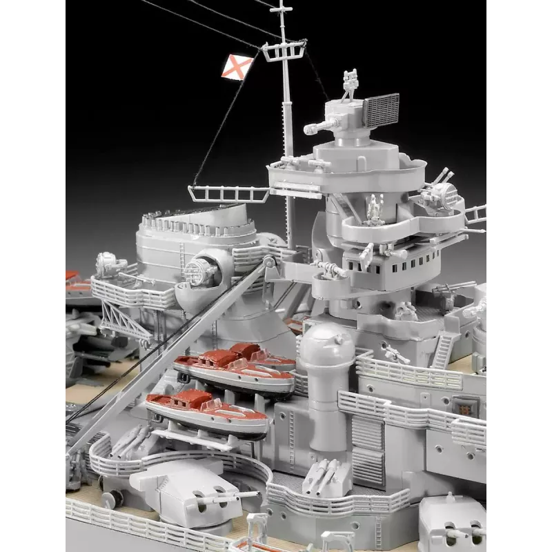 Sotalaivamalli Revell Bismarck rakennussarja 1:350