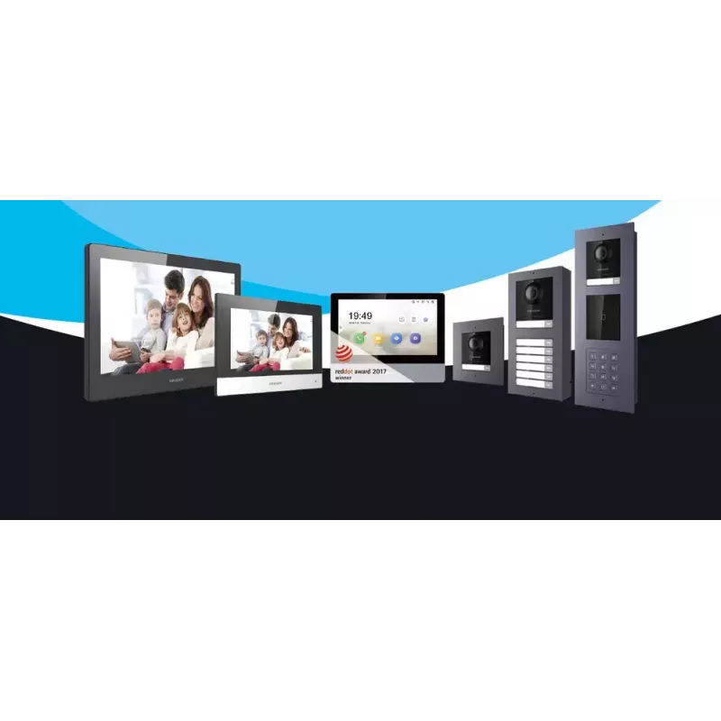 Video-ovisilmukka Hikvision DS-KIS603-P(B) 2 MP, 7