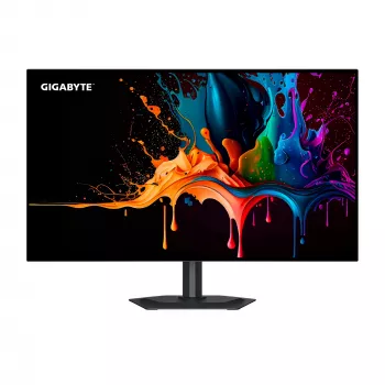 GIGABYTE MO27Q28G 27 tuuman OLED QHD-pelinäyttö – 2560 x 1440, 280 Hz, 0,03 ms, 335 cd/m², DisplayHDR True Black 500, HDMI 2.1, DisplayPort 1.4