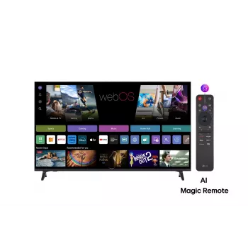 LG QNED AI 65QNED70A6A TV 165,1 cm (65 tuumaa) 4K Ultra HD Smart-TV Wi-Fi musta