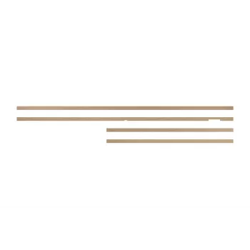Samsung 75 tuuman yksilöllisesti mukautuva kehys valkoinen kehys (2025) – Teak, kehys, beige, 190,5 cm (75
