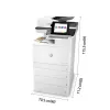 Monitoimilaite HP Color LaserJet Enterprise Flow MFP M776z lasertulostus väri