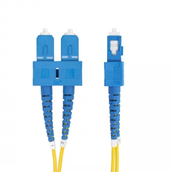 StarTech.com 30m SC - SC (UPC) OS2 yksimuotokuitu duplex kuituoptinen kaapeli, 9/125µm, 40G/100G Zipcord, taivutusherkkä, alhainen vaimennus – LSZH kuitu-patch-kaapeli