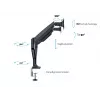 Multibrackets M Deskmount kaasujousi Dual musta