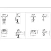 Multibrackets M Deskmount kaasujousi Dual musta
