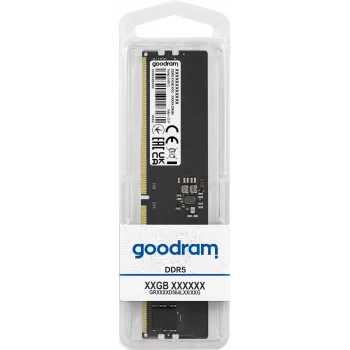 Goodram muisti DDR5 16GB/4800 CL40 - 16 GB muistimoduuli 1 x 16 GB 288-Pin DIMM ECC