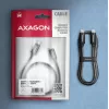 USB-C-USB-C-kaapeli AXAGON BUCM4X-CM05AB — USB4 Gen 3x2, 40 Gbit/s, 240 W, 0,5 m, musta