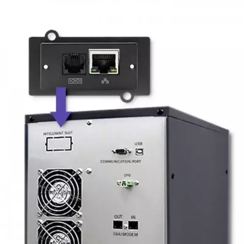 UPS Qoltec 53044 online-kaksoismuunnin 10 kVA 8000 W