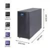 UPS Qoltec 53044 online-kaksoismuunnin 10 kVA 8000 W
