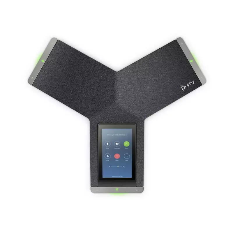 IP-konferenssipuhelin POLY Trio C60 musta LCD Micro-USB PoE