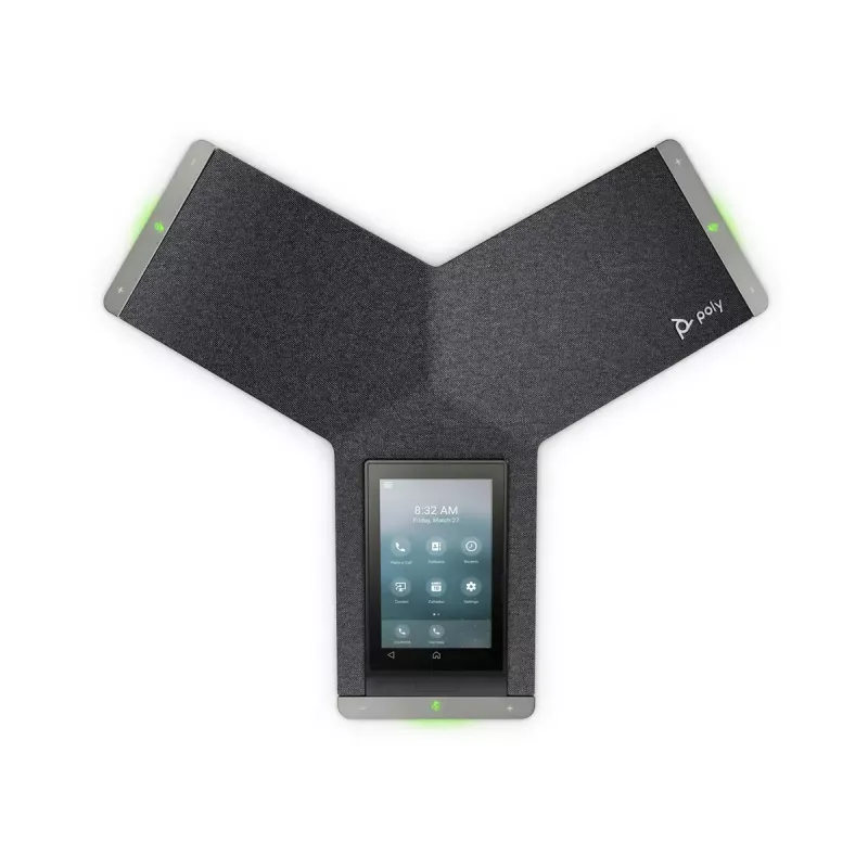 IP-konferenssipuhelin POLY Trio C60 musta LCD Micro-USB PoE