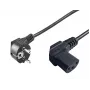 Microconnect PE010510 virtakaapeli musta 1 m CEE7/7 C13 liitin