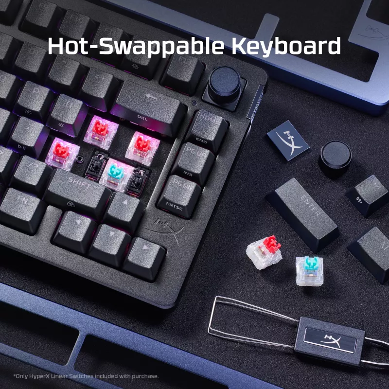 HyperX Alloy Rise - pelinäppäimistöt